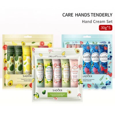 NEUTROGENA Natural Plant Essence Nourishing Moisturizing Soft Hand Cream Gift Set 5x30ml