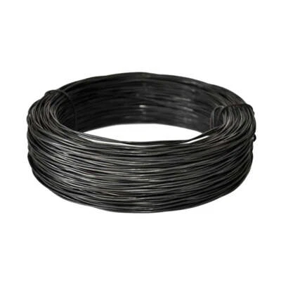 JUST THE JOB SUPPLIES LTD 16 Gauge Black Soft Annealed Reinforcing Tying Wire ~ 1.6kg 8KG Roll 1.6mm Bind