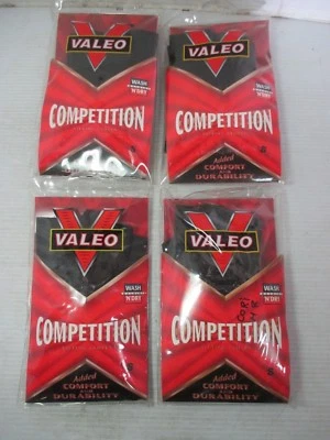 4 Pairs of VALEO Competition Weight Lifting Gloves GLLS Black Small IHX001