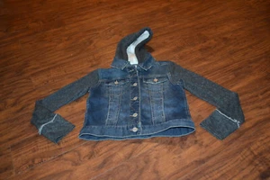 I8- Mudd Girls Hooded Jacket Size Girls 8 - Picture 1 of 2