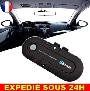 ✅ Kit Bluetooth 4.1 Mains Libres Sans Fil Voiture Pare Soleil Haut Parleur Auto - Photo 1 sur 5