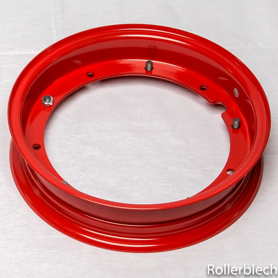 Vespa Felge 10 Zoll rot  2.10x 10zoll V50-125 PV/ET3 Rally GT-TS - Bild 1 von 1