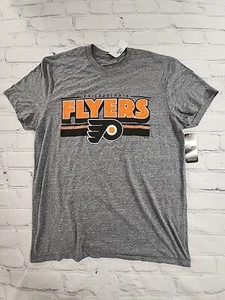 Philadelphia Flyers NHL SS  Ultra Soft Crew Neck Tee T-shirt Mens M  NEW - Picture 1 of 6