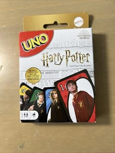 Uno Harry Potter Edition Family Card Game 2021 Version New  - Picture 1 of 4