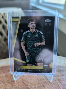 2024 Topps Chrome MLS MANIA DAVID AYALA BLACK SHIMMER PORTLAND TIMBERS 9/10 #98 - Picture 1 of 3