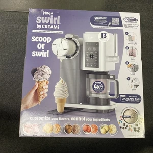 Brand New Ninja Swirl by Creami 13 in 1 Soft Serve Ice Cream Machine - Picture 1 of 4