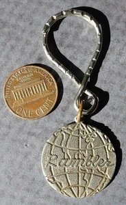 1950-60 Nash Hudson Rambler Motor Car Co TIERRA Logo Metal Llavero en forma de llave - - Imagen 1 de 1