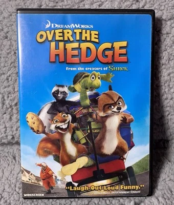 Over The Hedge (DVD, 2006) DreamWorks Widescreen Bruce Willis Foto 1 de 4