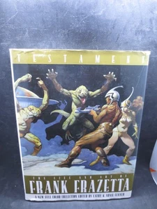 Testament : The Life and Art of Frank Frazetta by Cathy Fenner - Vtg 2001 HC/DJ - Foto 1 di 16