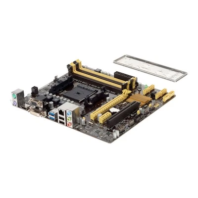 Mainboard Micro-ATX ASUS A78M-A SOCKET FM2+ DDR3 PCIe PCI SATA - Image 1 of 3