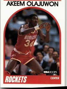 1989-90 Hoops Superstars #38 Akeem Olajuwon - Bild 1 von 2