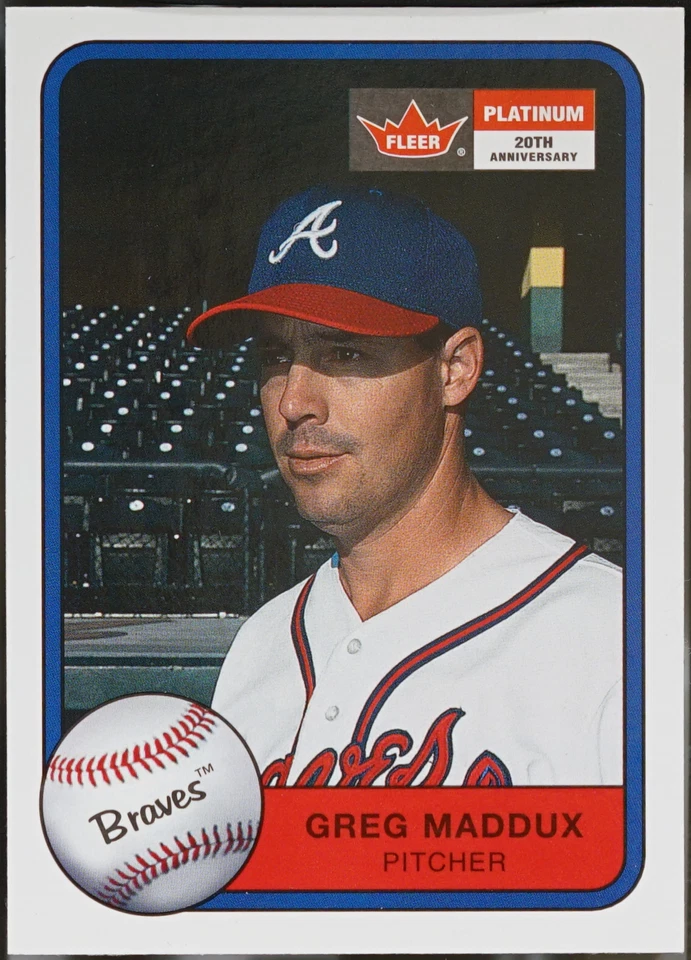 2001 Fleer Platinum Baseball Greg Maddux #103 NM - Image 1 of 1