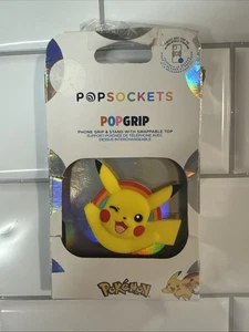 NIB Popsockets PopGrip Pokemon Pikachu Silcone Phone Grip Holder Stand  - Picture 1 of 2