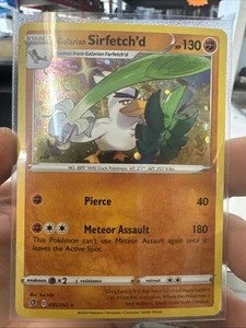Pokemon TCG Rebel Clash Card | Galarian Sirfetch'd Holo 095/192 Rare - Picture 1 of 2