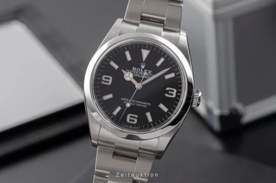 Rolex Explorer Oyster Edelstahl Automatik Herrenuhr Ref. 124270 B&P 2022 - Bild 1 von 4