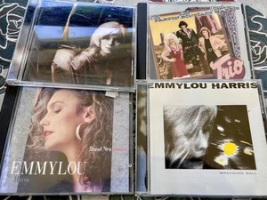 EMMYLOU HARRIS 4 CD Lot Trio / Red Dirt Girl / Brand New / Wrecking Ball COUNTRY - Imagen 1 de 2
