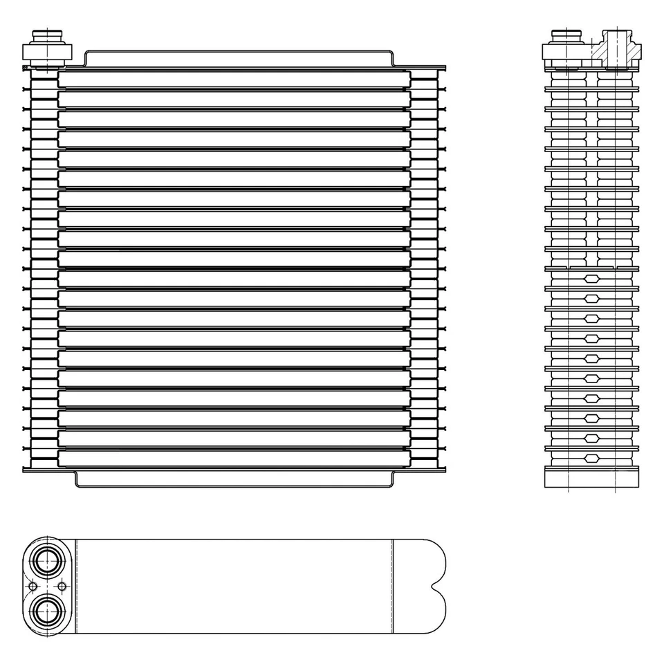 For Mazda 5 2006-2015 TYC A/C Evaporator Core - Image 1 of 1