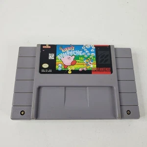 Kirby's Avalance (Nintendo SNES, 1995) Authentic Cartridge Only Vintage Tested - Picture 1 of 8