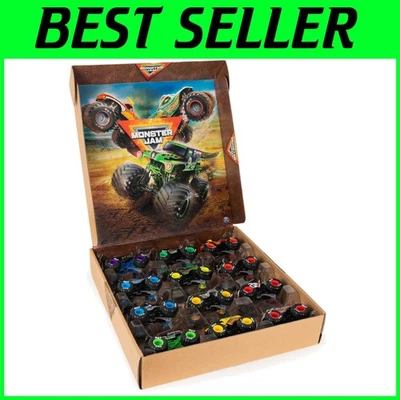 Monster Truck Toys 12-Pack, 1:64 Scale Die-Cast Set - Image 1 of 4