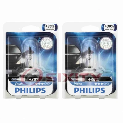 2 bombillas de faros de haz alto bajo Philips para Infiniti G20 Q45 QX4 yp Foto 1 de 4