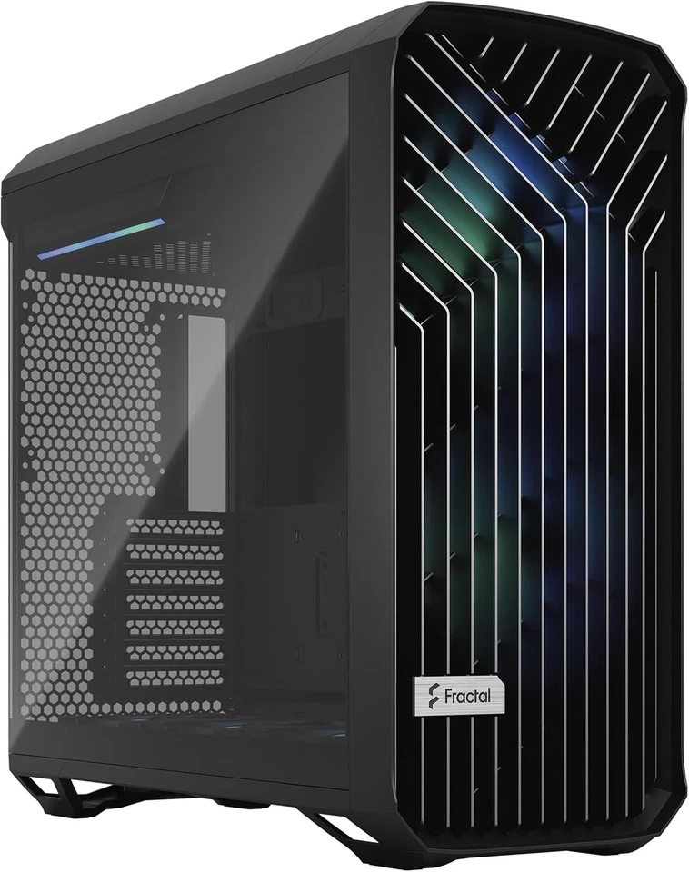 FRACTAL DESIGN TORRENT RGB ATX Mid-Tower Case Black TG Light Tint OPEN BOX - Image 1 of 1