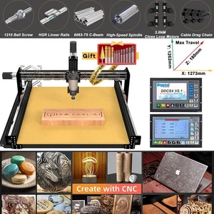 Black ULTIMATE Bee with DDCSV4.1 4Axis Offline Control CNC Engraving Router Kit - Picture 1 of 11