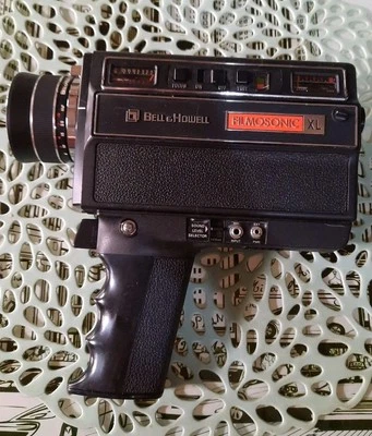 Caméra BELL & HOWELL Filmosonic XL 1230 Super 8 Vintage Déco Ou Collection  - Photo 1/4