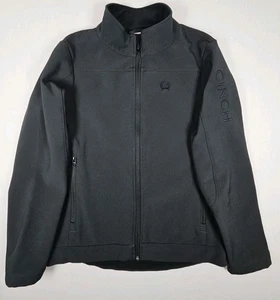 Cinch Bonded Jacket Soft Shell Full Zip Lined Youth Large 12 Western Cowboy Work - Picture 1 of 10