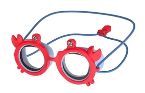 Speedo Kids' Sunny Vibes Swim Goggles - Red Claw Ages 3-6 Adjustable - Picture 1 of 3