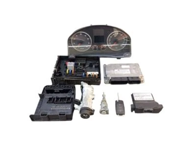 Centralina Motore Tasso di Chiusura Set Completo per VW Golf V 1K0920864A - Immagine 1 di 4