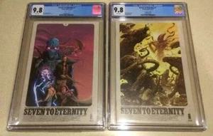 Seven to Eternity #1 CGC 9.8 Lot A/B Tony Moore Variant Image w/ Giant Artist Ed - Picture 1 of 3