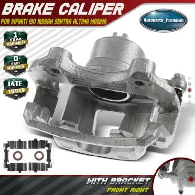 Brake Caliper for Infiniti I30 96-99 Nissan Altima Maxima Sentra Front Passenger - Image 1 of 4