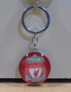 LIVERPOOL FC ADVERTISIGN METAL / PLEXIGLASS KEYCHAIN - Picture 1 of 7