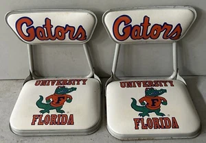 Clarin Boxx Seats Folding Bleacher Chairs University of Florida Lot 2 Old Logo - Picture 1 of 11