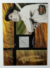 TED WILLIAMS 2002 Fleer Fall Classic Authentic Game Used GU Jersey Patch