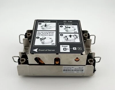 HP Synergy 480 G10 Plus Front CPU Standard Heatsink P27548-001 - Image 1 of 2