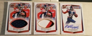 Lotto 3 Upper Deck 2015 USA Football #1 Prentice McKinney Auto JSY Jsy Prime - Foto 1 di 7