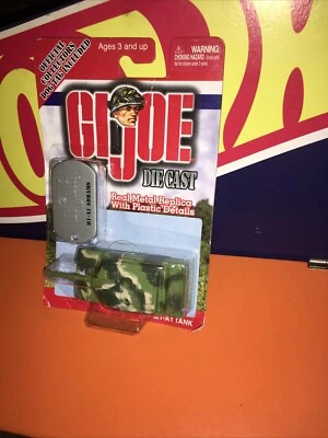 New in package G.I. Joe diecast motorized M1A1 Abrams tank SERIES 1 - Image 1 of 4