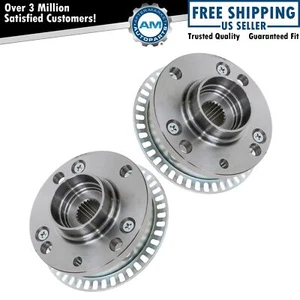 Front Wheel Hub Left & Right Pair Set for VW Jetta Passat Golf Cabrio w/ ABS - Picture 1 of 5