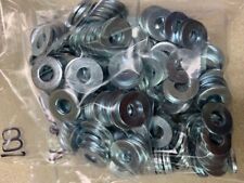 1/4" BOLT SIZE SAE WASHER BRIGHT  ZINC PLATED - 100PC