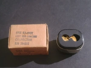 FRANKEL Western Electric ELECTRICAL CONNECTOR KS-5537 WIRE LIST 103-104-105 - Picture 1 of 5