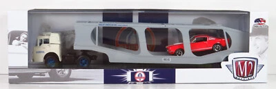 M2 Machines R15 Auto Haulers Shelby 1964 Ford C-950 1966 Shelby GT350 Mustang - Image 1 of 4