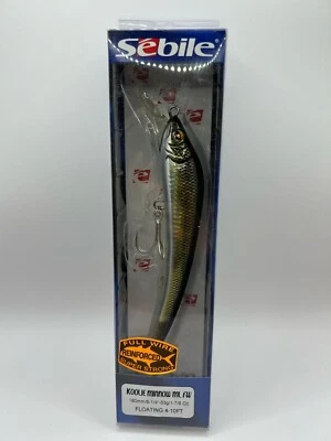 Sebile Koolie Minnow ML FW 160mm 53g Floating 4-10FT, Wobbler, Angelzubehör - Bild 1 von 2