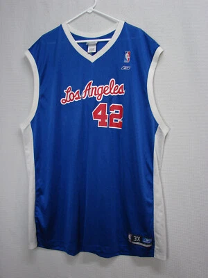 Camiseta deportiva de baloncesto Reebok Team Apparel NBA auténtica de Los Angeles Clippers 3XL Foto 1 de 4