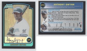 2003 Bowman Draft Chrome Refractor Tony Gwynn Jr Anthony Gwynn #BDP56