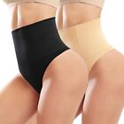 Kleidung Frauen Bodyshaper Slips Solid Color String Butt Lifter Hohe Taille