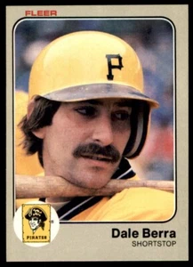 1983 Fleer - #303 Dale Berra Pittsburgh Pirates Baseball Card - Picture 1 of 2