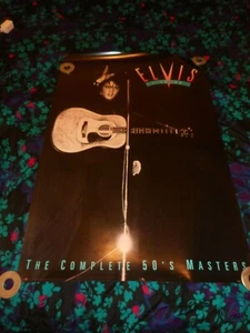 ELVIS PRESLEY - THE COMPLETE 50'S MASTERS - ORIGINAL SS ROLLED PROMO POSTER - Picture 1 of 2