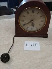 HERSCHEDE WESTMINSTER CHIME ELECTRIC MANTLE CLOCK MODEL H-854