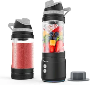 Portable Blender Juicer Mixer Smoothies Shakes Juice Fruit USB Rechargeable - Picture 1 of 11